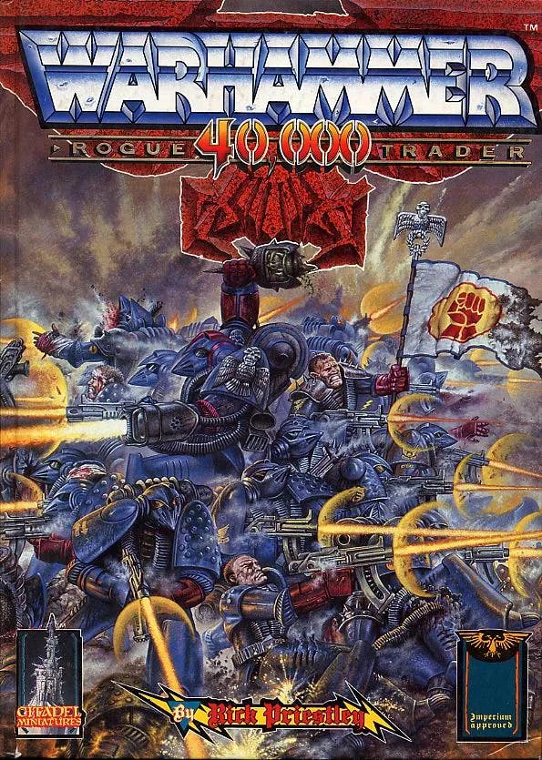 Warhammer 40,000: Rogue Trader, Rick Priestley u.a., 1987.