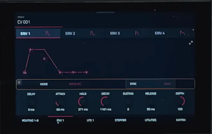 AKAI MPC Live III: CV Playground
4 Envelopes