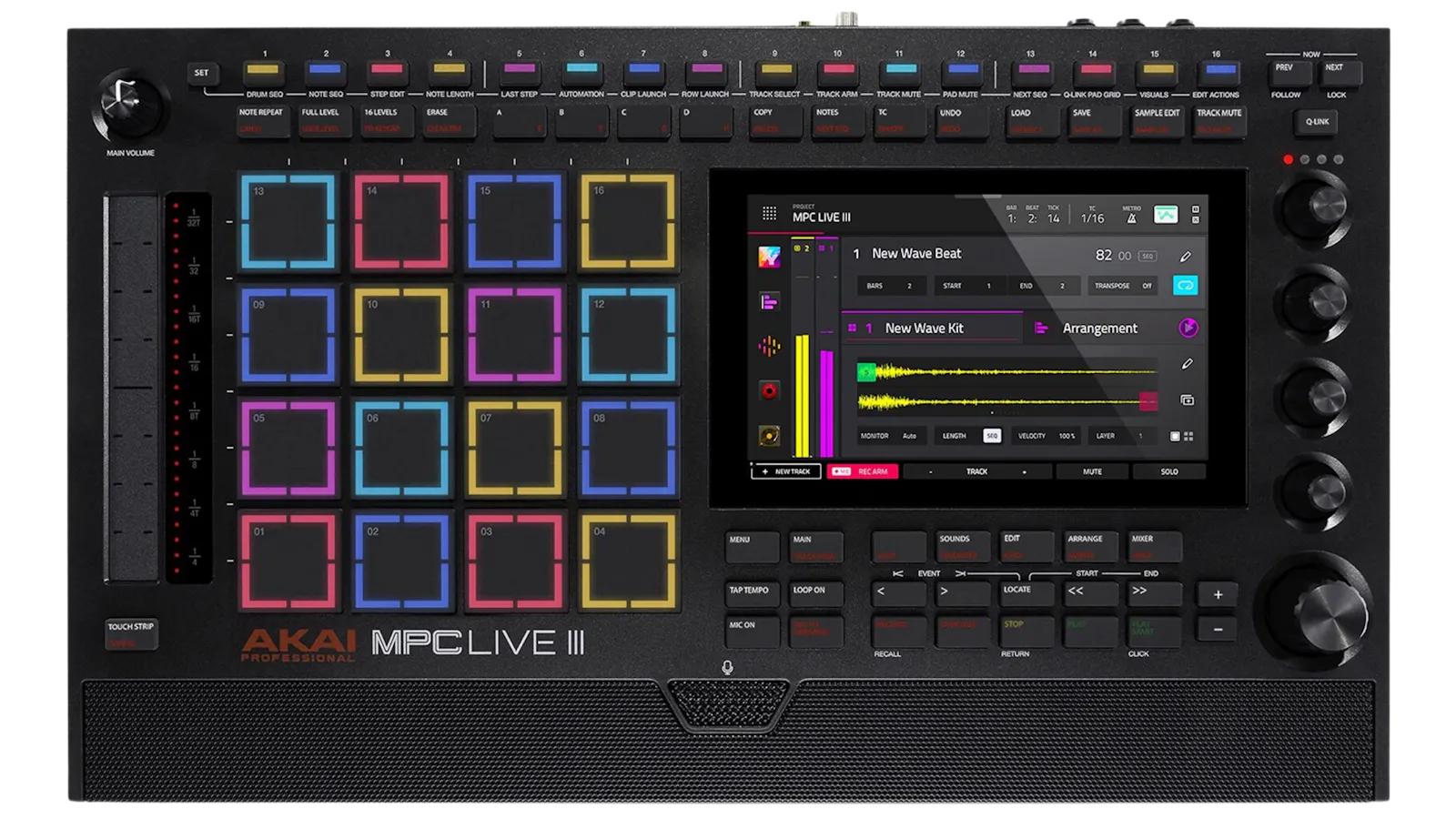 AKAI MPC Live III
8-Core-Prozessor
8 GB RAM, 128 GB interner Speicher