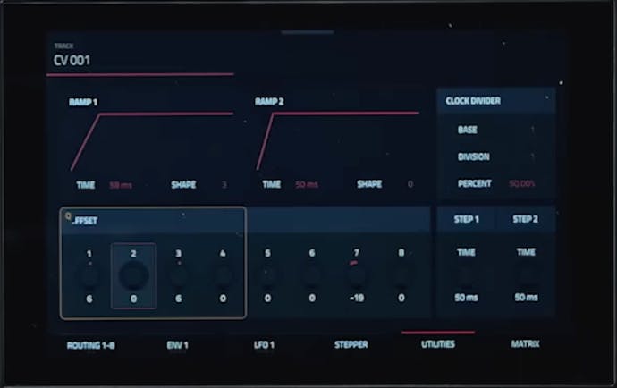 MPC LIVE 3 CV Tools Ramps Offset
