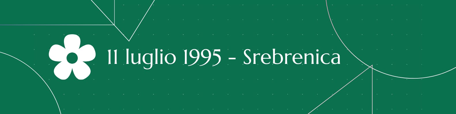 Leggi l'approfondimento sul Genocidio di Srebrenica