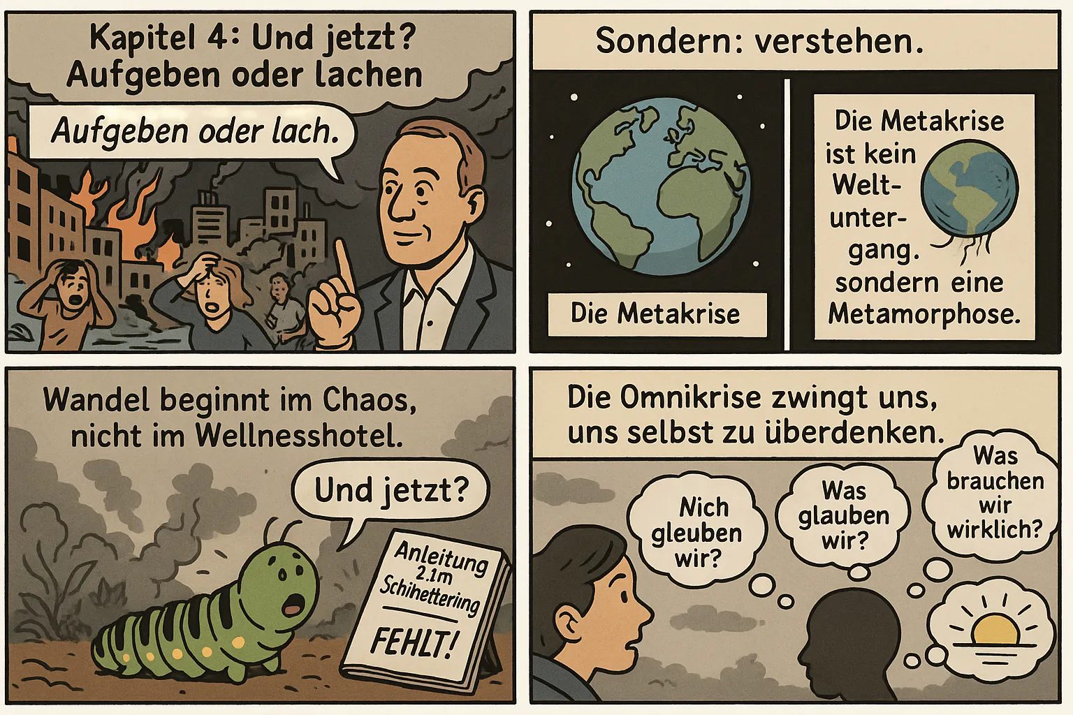 Von der Raupe zum Schmetterling-Handbuch