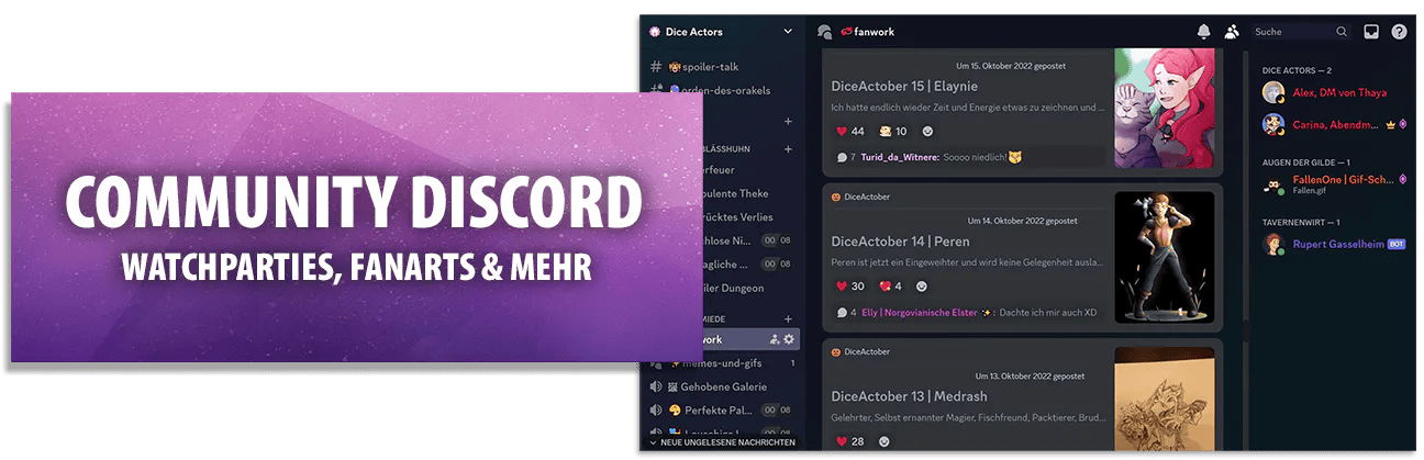 Tritt unserem Discord-Server bei!