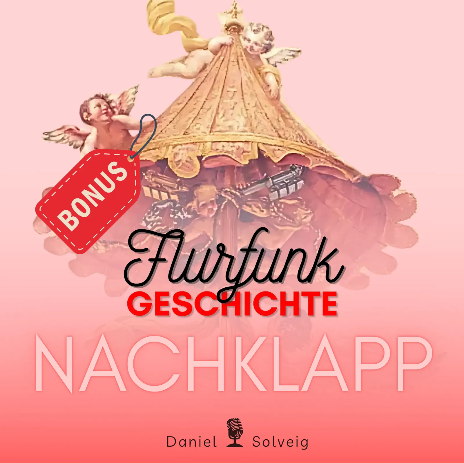 Das Coverbild zur aktuellen Folge zeigt eine barocke Darstellung des zusammengeklappten Schirms als Symbol der Sedisvakanz