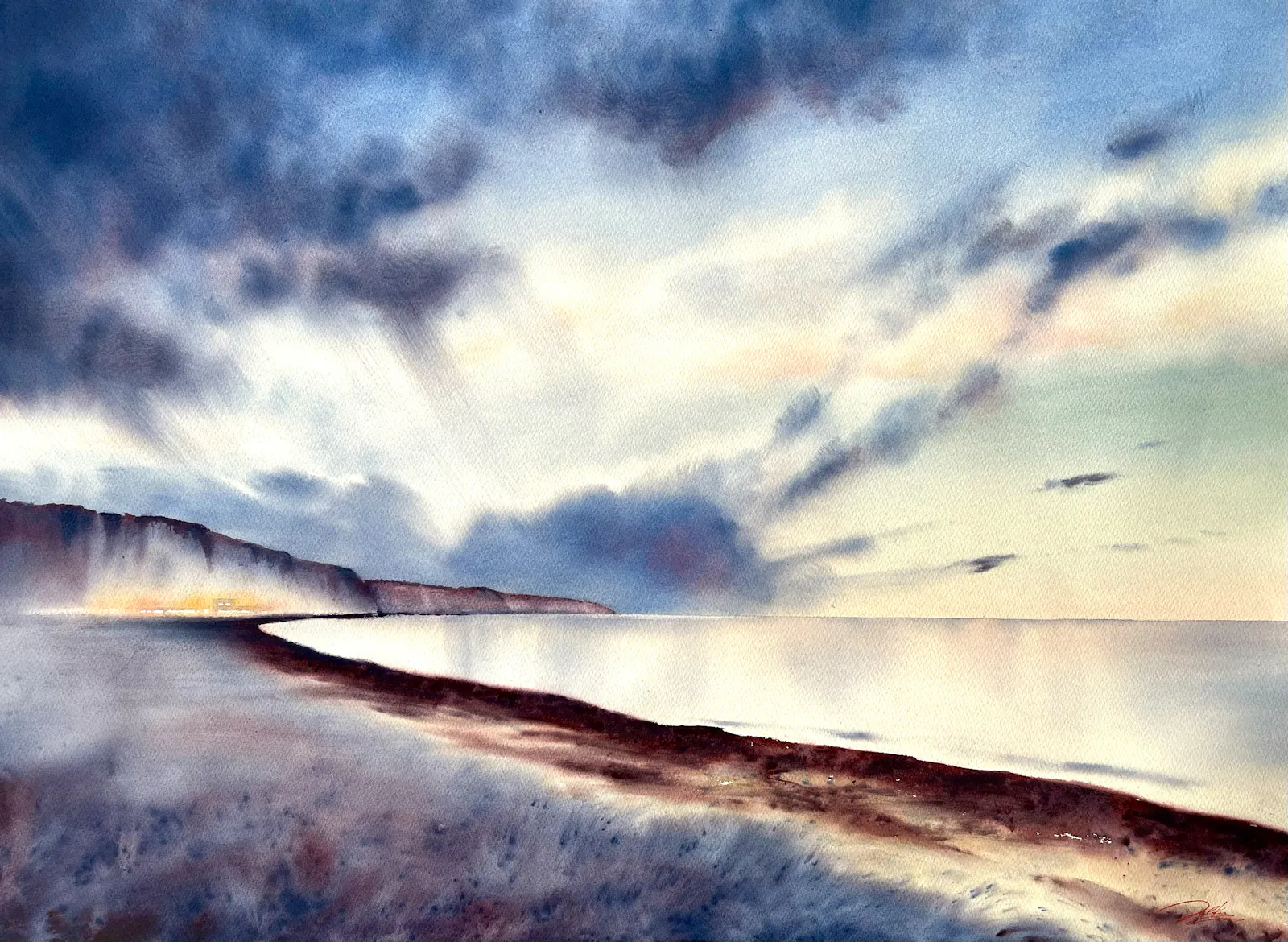 Ein maritimes Aquarell