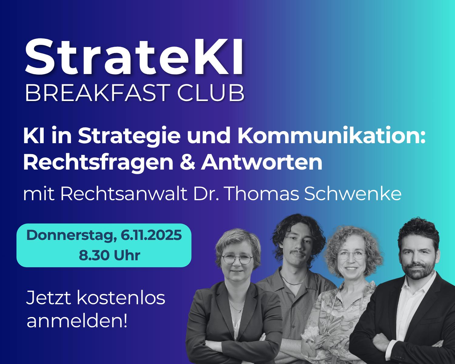 StrateKI Breakfast Club No. 2 – Rechtsfragen und Antworten
