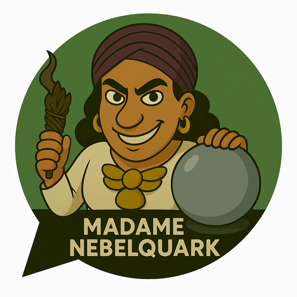 Man sieht Madame Nebelquark in einem Icon.