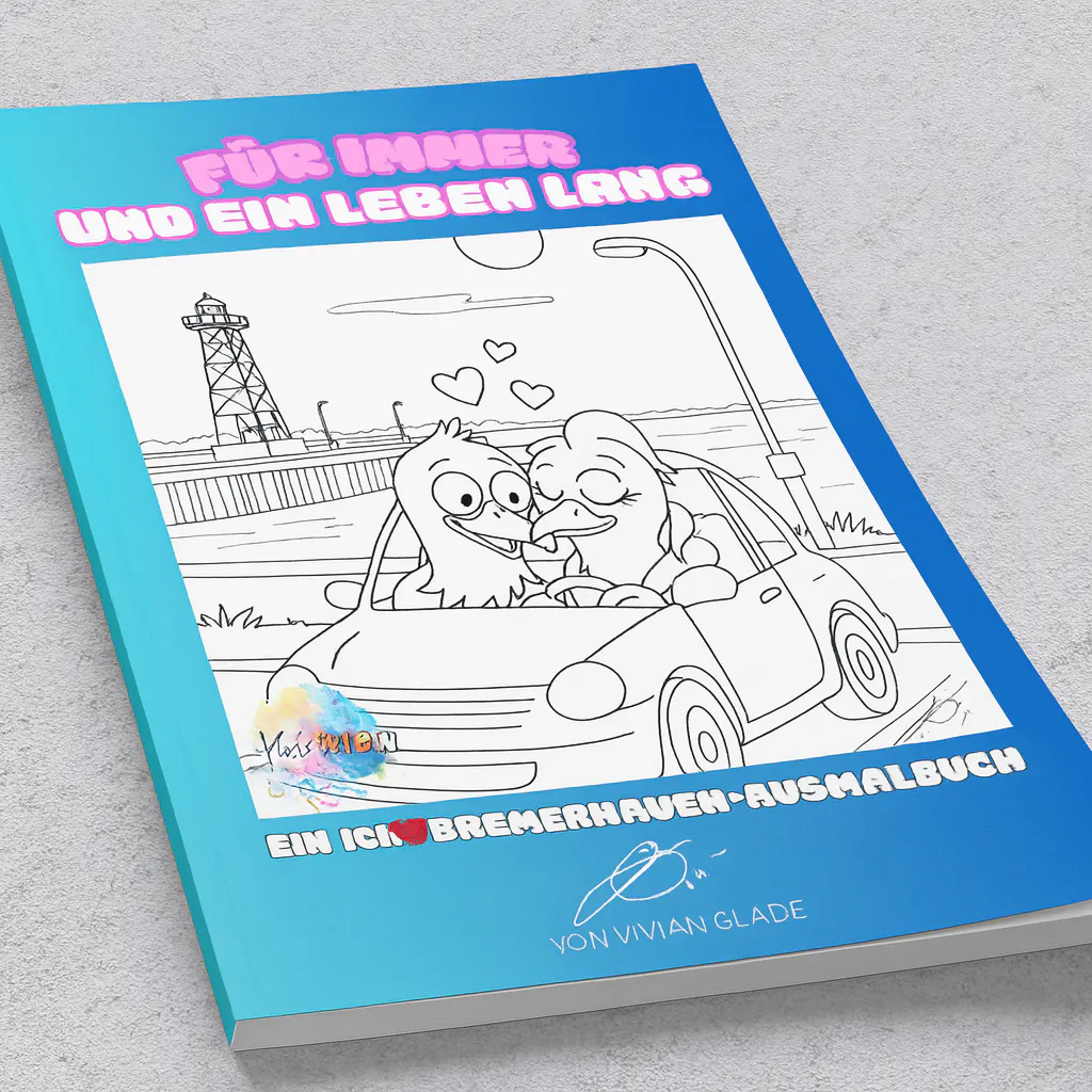 Ein Malbuch-Cover