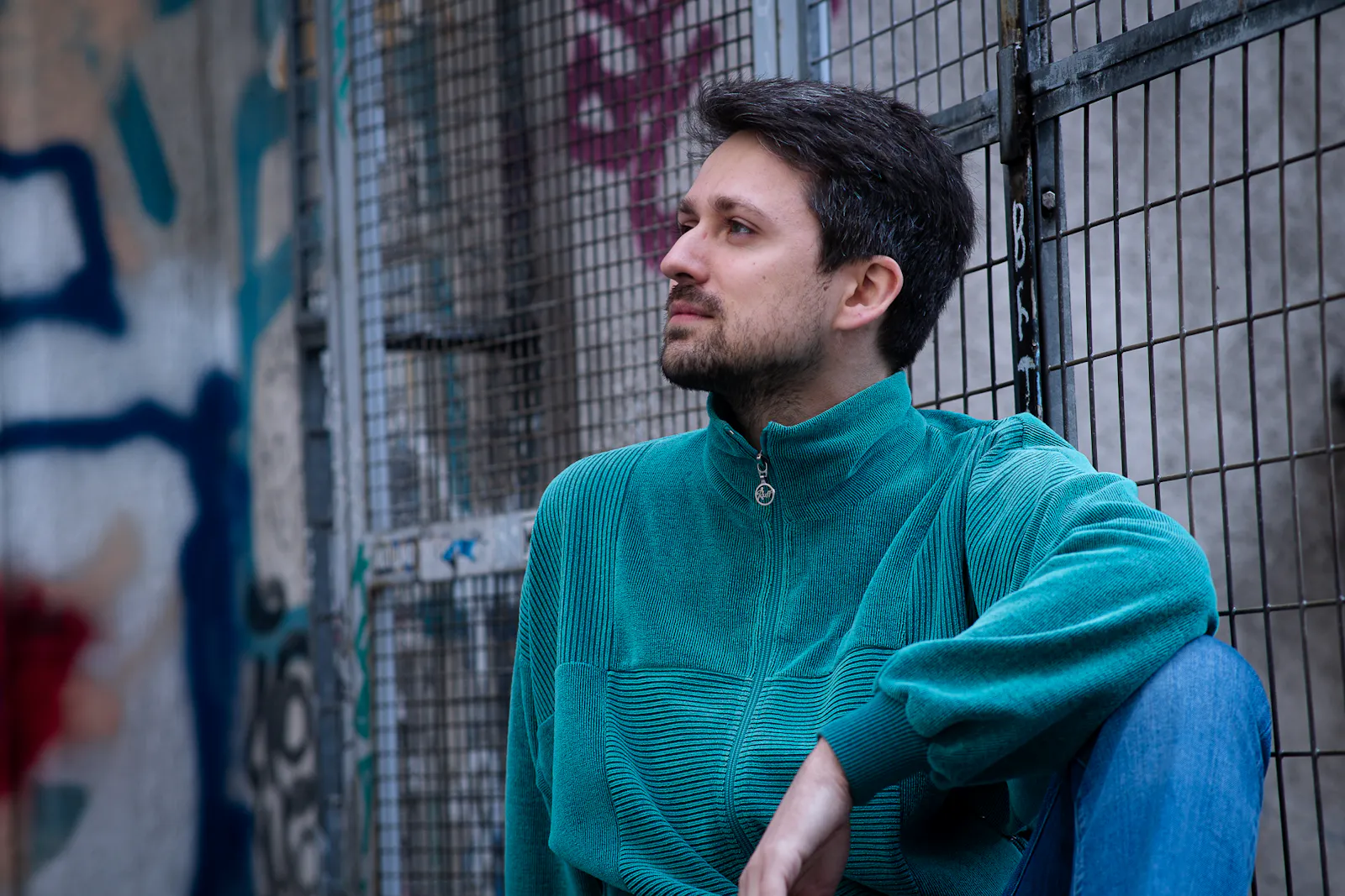 Ich in grüner Jacke