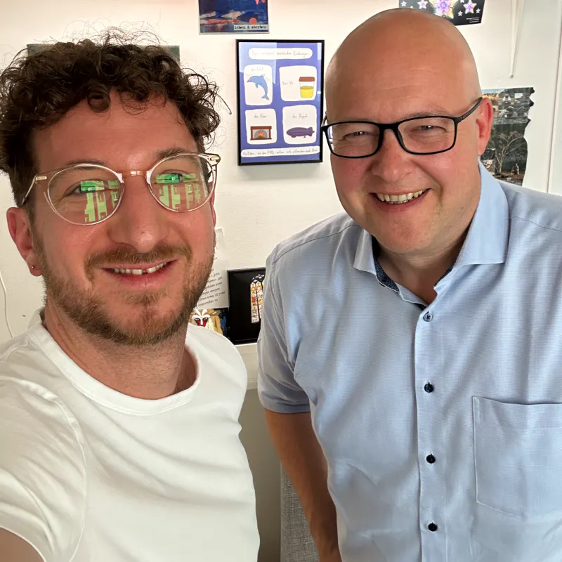 Andreas Sator (links), Leonhard Dobusch (rechts)