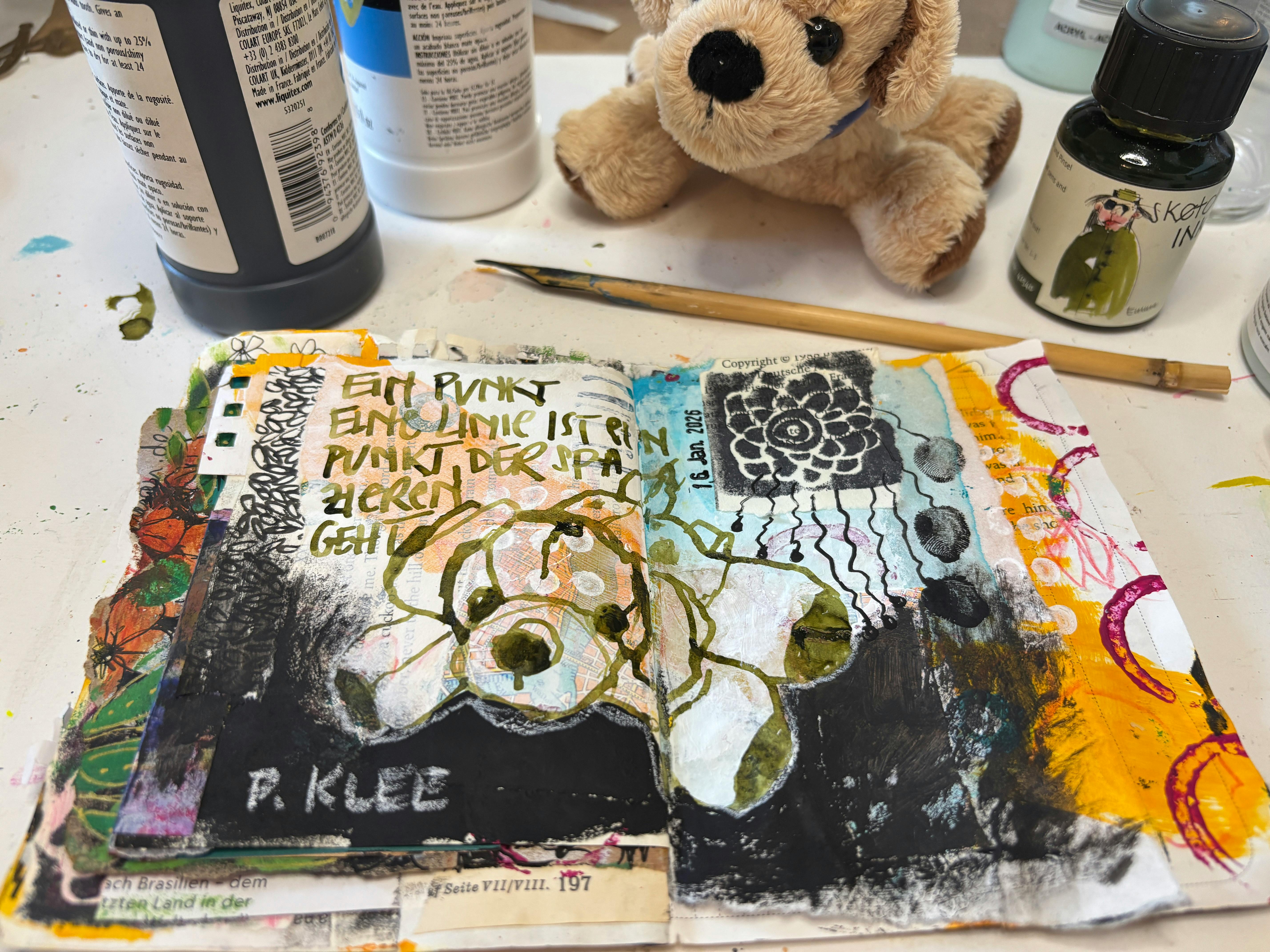 Zeichen im Art Journal