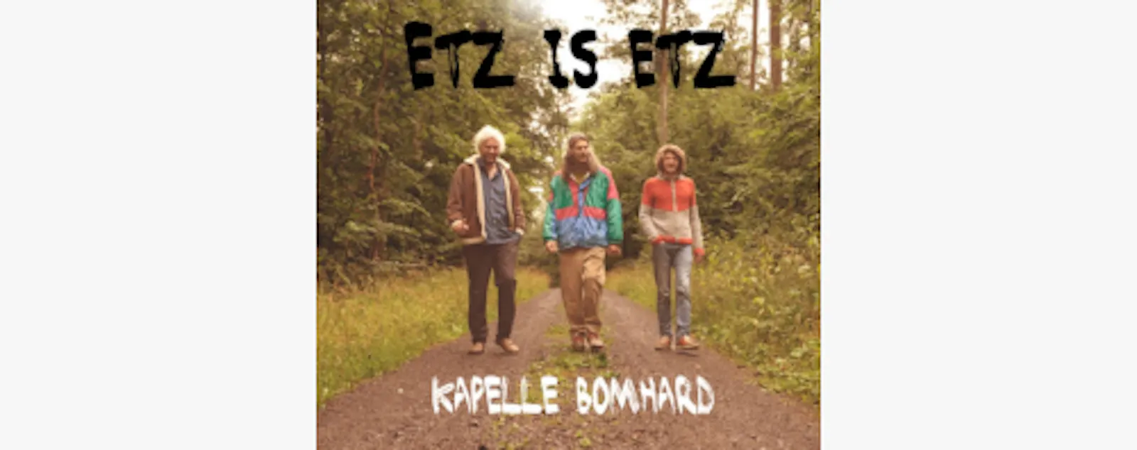CD-Cover Kapelle Bomhard: Etz is etz
