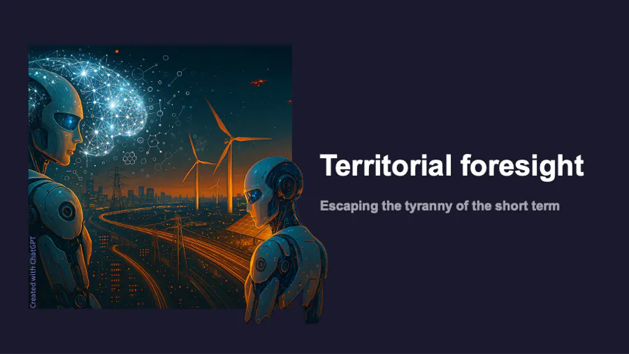 Territorial foresight: escaping the tyranny of the short term