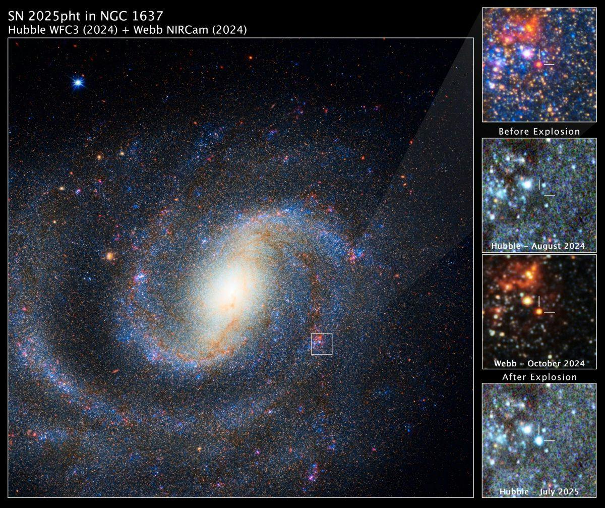 Supernova vom Juni 2025