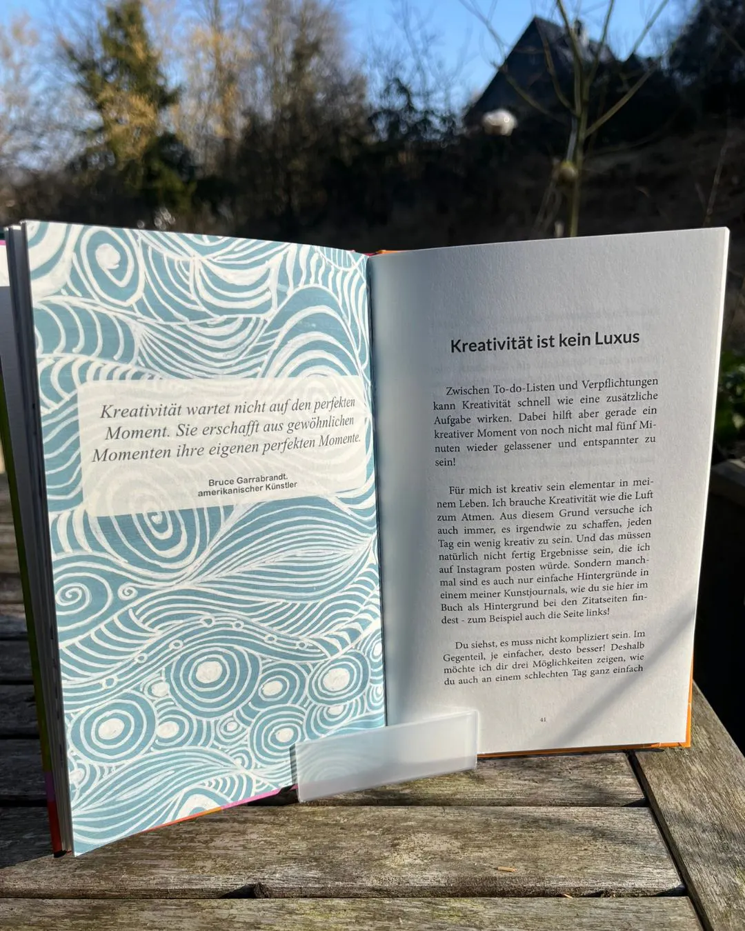 Das Kapitel "Kreativität ist kein Luxus" aus "chronisch optimistisch"