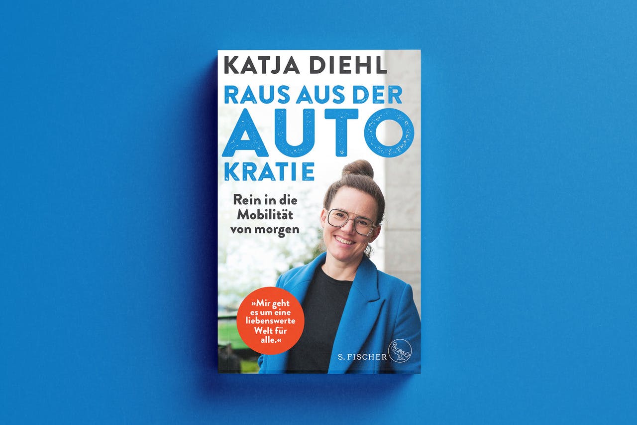 Screenshot von meinem Buch auf blauem Grund.
