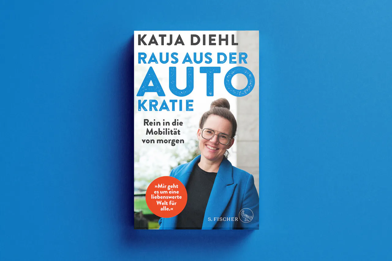 Screenshot von meinem Buch auf blauem Grund.