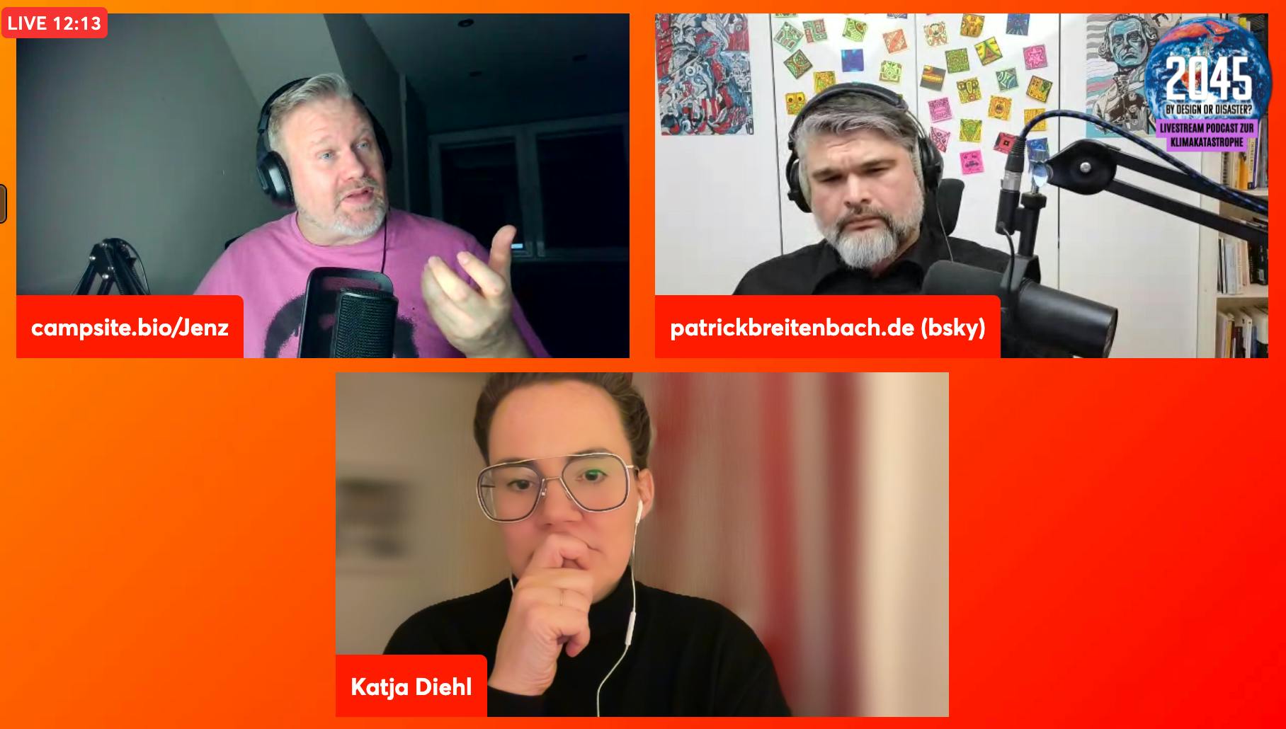 Screenshot der Unterhaltung bei YouTube.