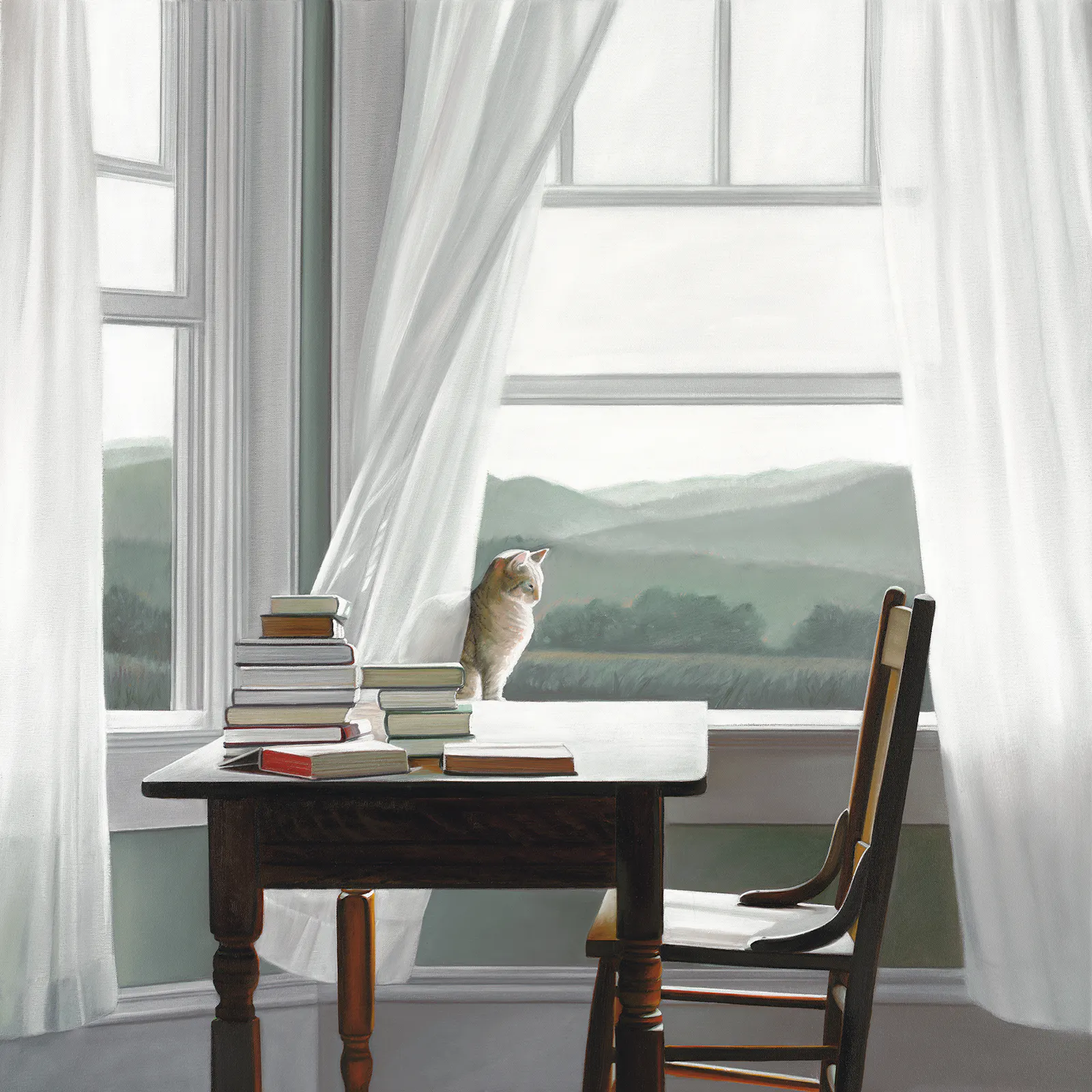 KATZEN IN DER KUNST, Seite 44: Verbunden von Karen Hollingsworth