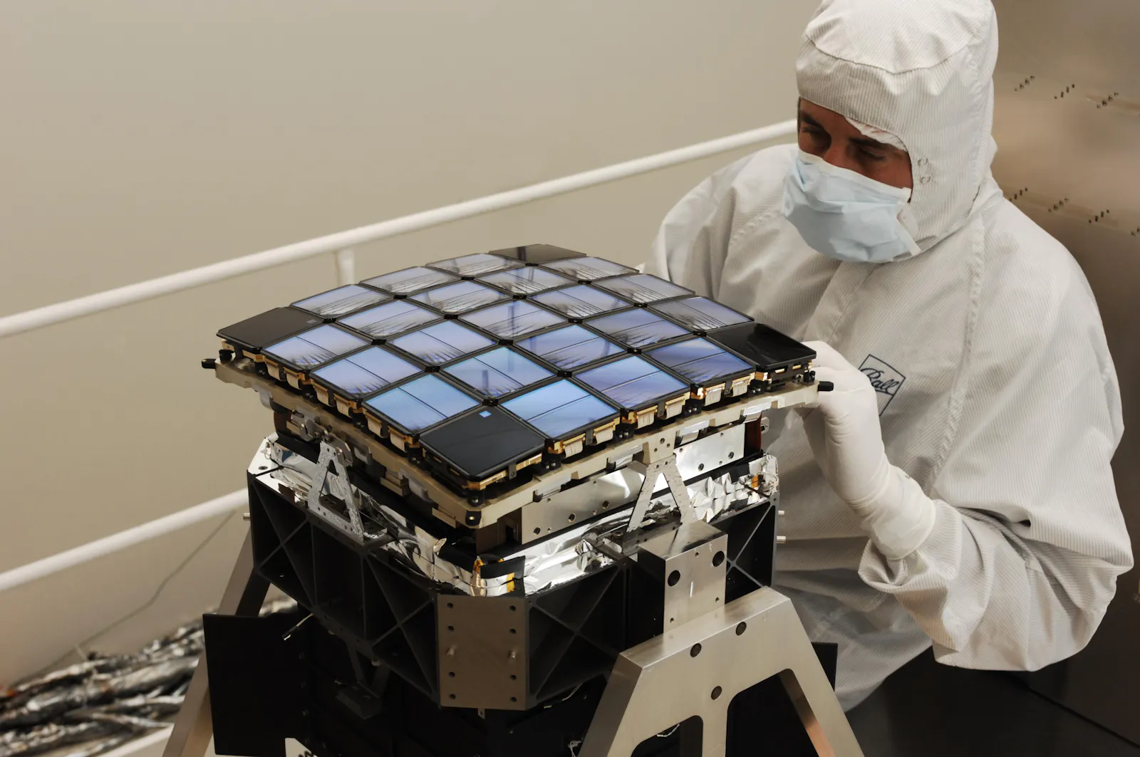 CCD-Array des Kepler-Weltraumteleskops (Bild: NASA and Ball Aerospace)
