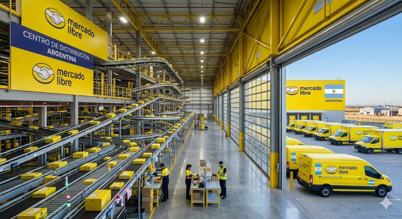 MercadoLibre fulfillment center in Argentina