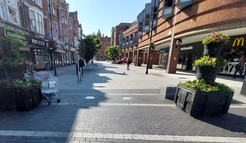 Bollards retracted station road redhill