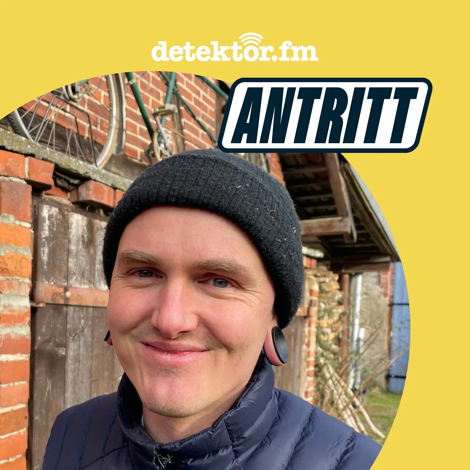 Podcastcover mit Thomas Becker von Meerglas