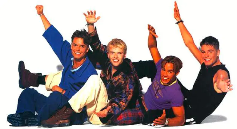 Die 90er-Jahre Boyband "Caught in the Act"