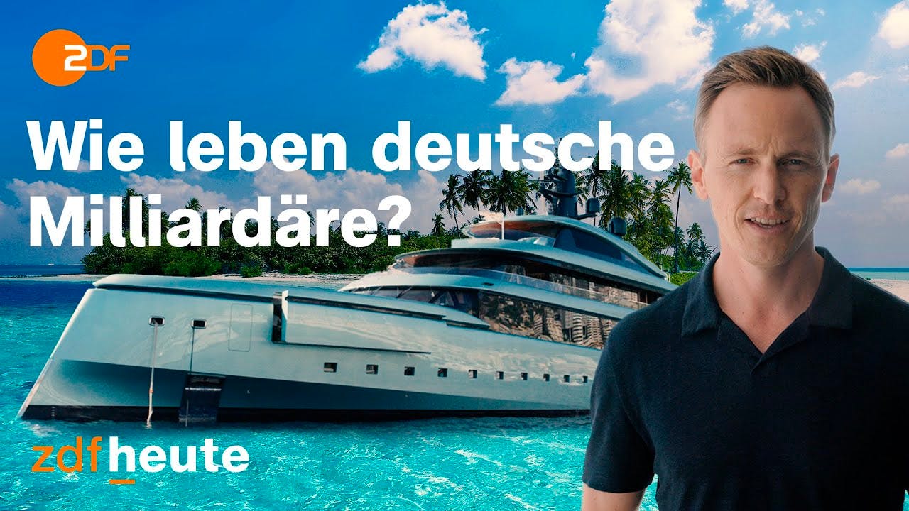 Titelbild der ZDF-Doku "Wie leben deutsche Milliardäre"?