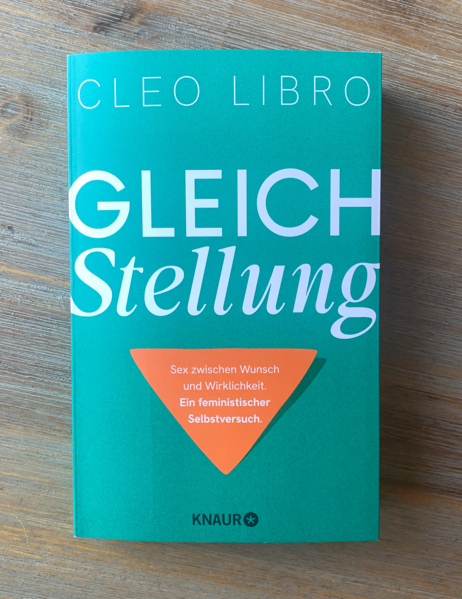 Cleo Libro »Gleichstellung: Sex zwischen Wunsch und Wirklichkeit« Cover