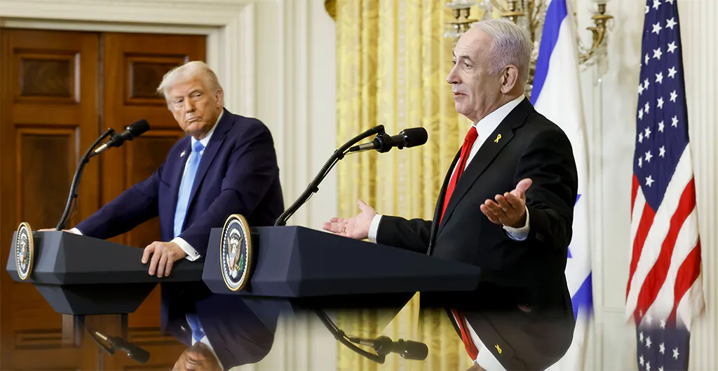 Pressekonferenz Trump und Netanjahu
