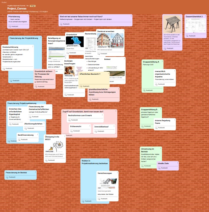 Mein Padlet als Vorlage