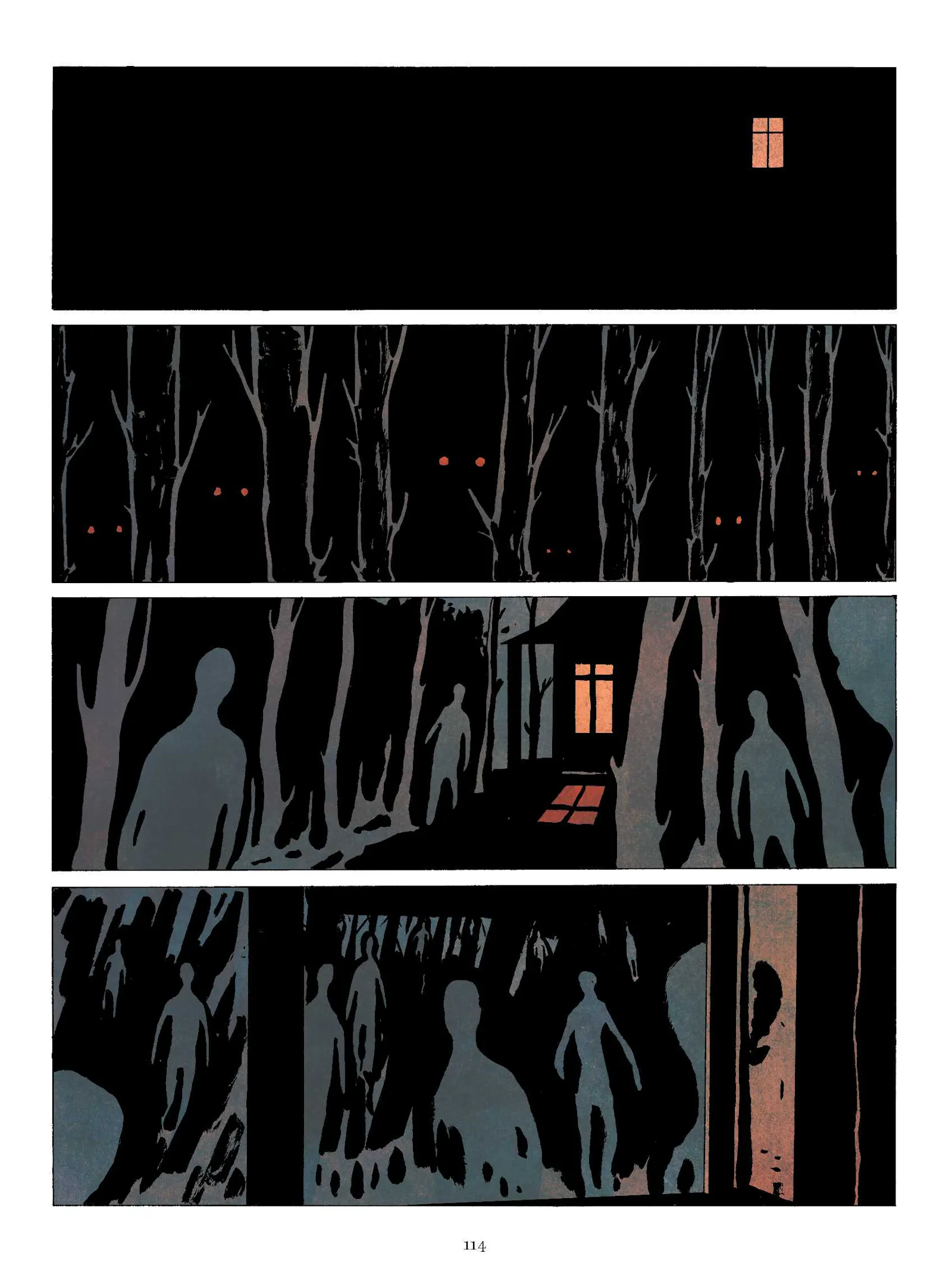 Kafkaesk Illustration düster Menschen fantasie Graphic Novel Josef Mengele Flucht