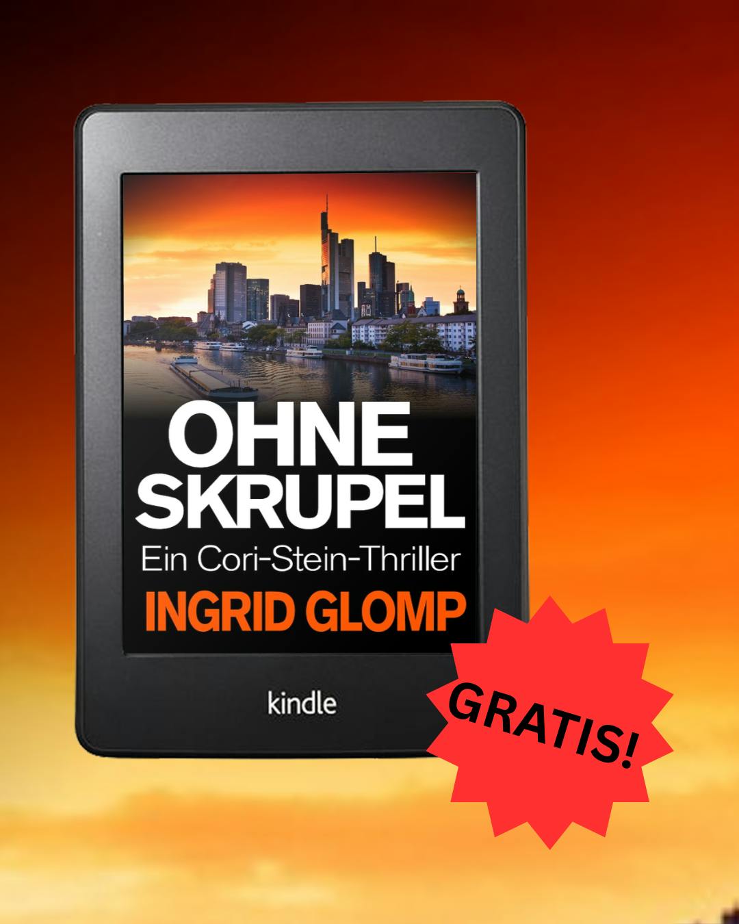 Cover von "Ohne Skrupel" und die Beschriftung "Gratis!".