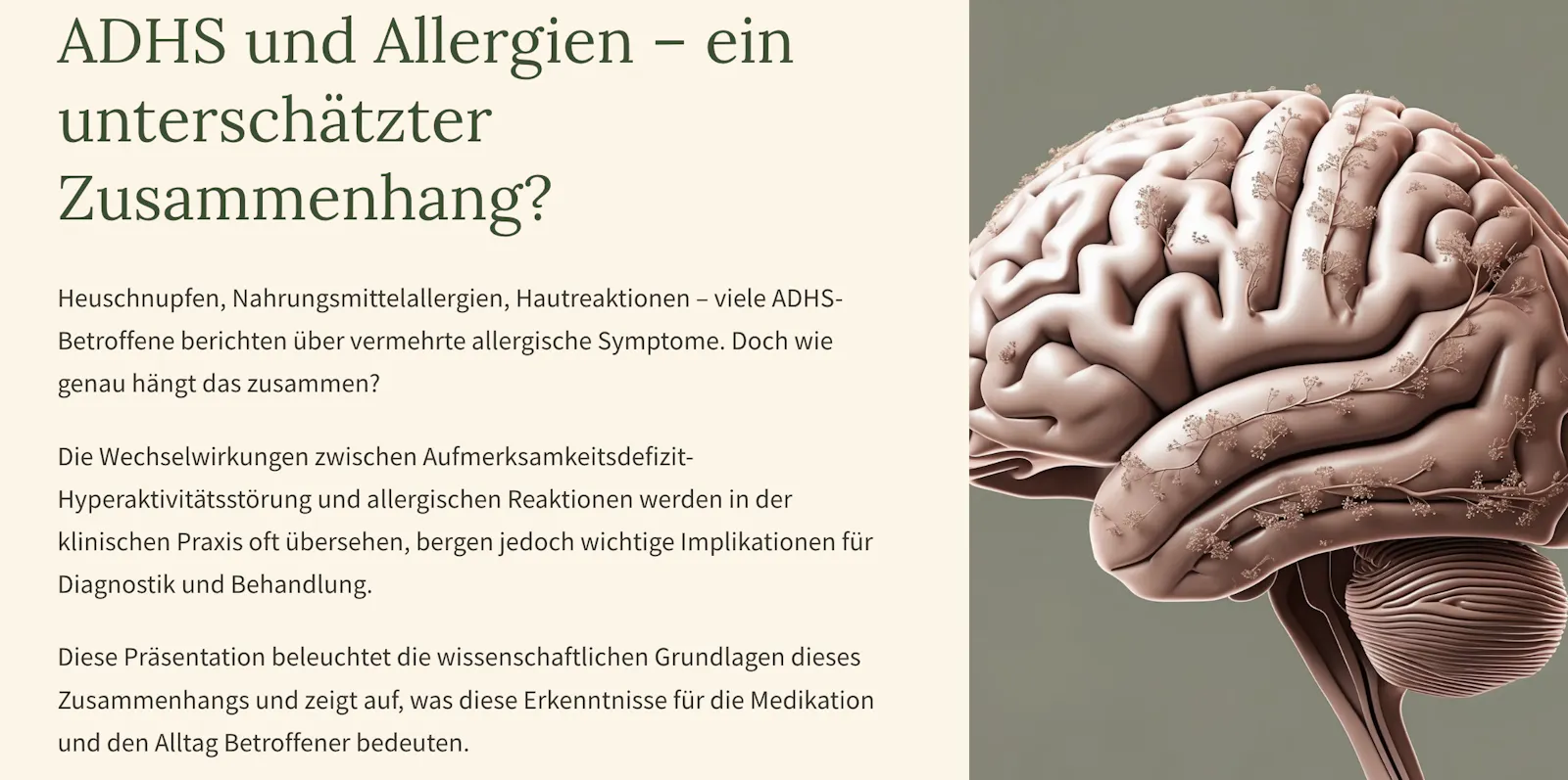 ADHS und Heuschnupfen / Allergien - Besteht ein Zusammenhang?
