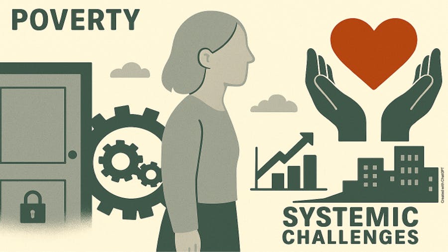 More than money in a bank account: Why ending poverty goes beyond good intentions
