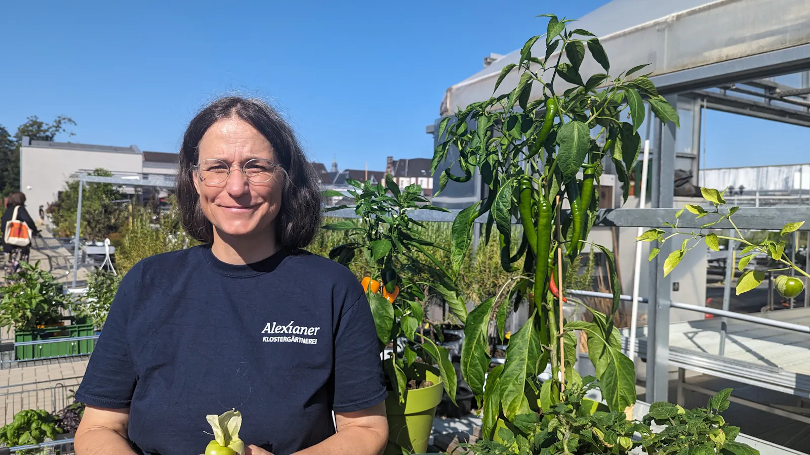 Gärtnermeisterin Dagmar setzt auf Vielfalt.