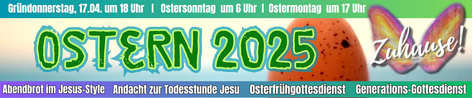 Ostern 2025 - Werbung