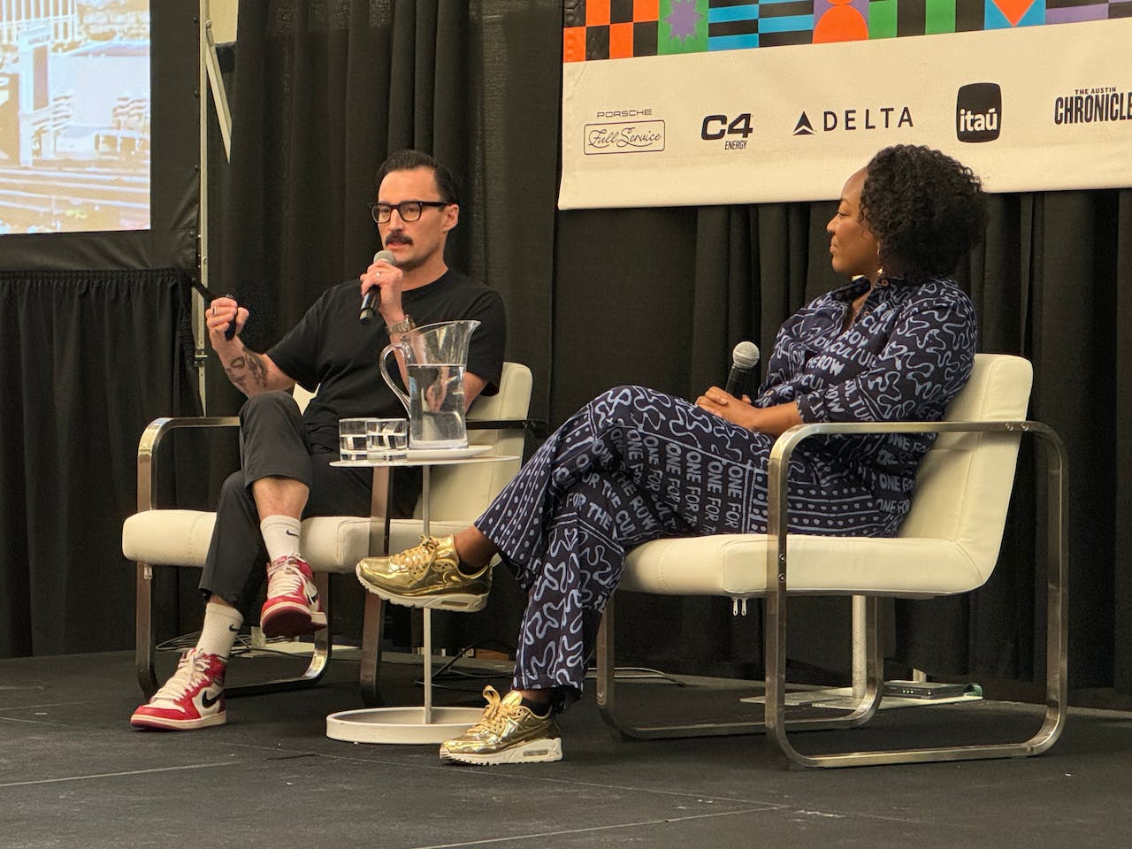 John Dempsey & Krystle Watler auf der SXSW 2024