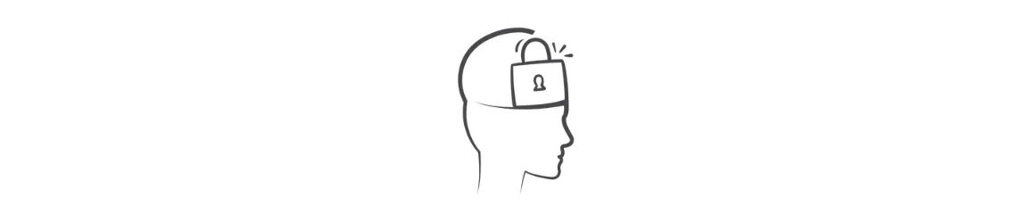 Symbol für Fixed Mindset