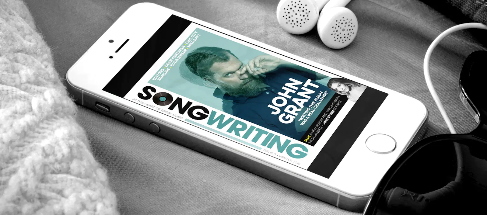 John Grant, Joss Stone, Editors' Tom Smith, Erasure's Andy Bell, Owl City, Mike Batt, plus more interviews, tips, gear, news and reviews...