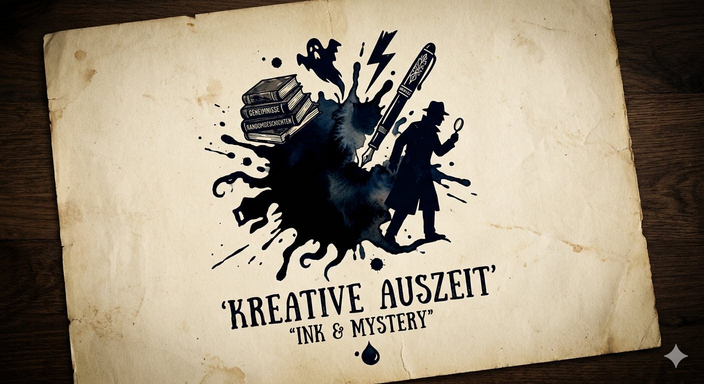 Kreative Auszeit, Tintenfleck, Detektiv