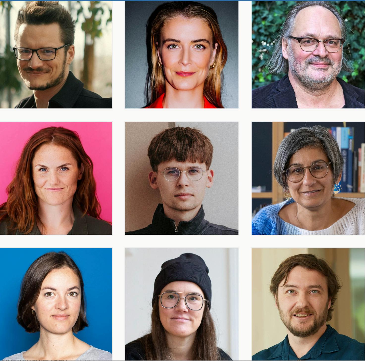 Screenshot der Menschen.
Annika Brockschmidt (Journalistin und Autorin), Fritz Reusswig (Soziologe am Potsdamer Institut für Klimafolgenforschung), Jan Skudlarek (Philosoph und Autor). Cesy Leonard (Aktionskünstlerin), Payal Parekh (Klimawissenschaftlerin und- aktivistin) und Jakob Springfeld (FFF-Aktivist und Autor)