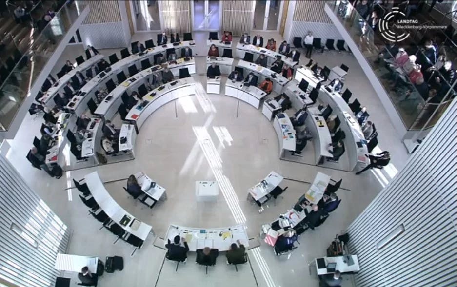 Der Landtag MV steht vor einer großen Herausforderung. Archivfoto 2022: SNO