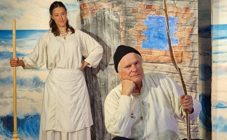 Sie machen den Workshop in den Osterferien: die Leiter des Theater Tredeschin, Tanja Kunze und Michael Kunze.