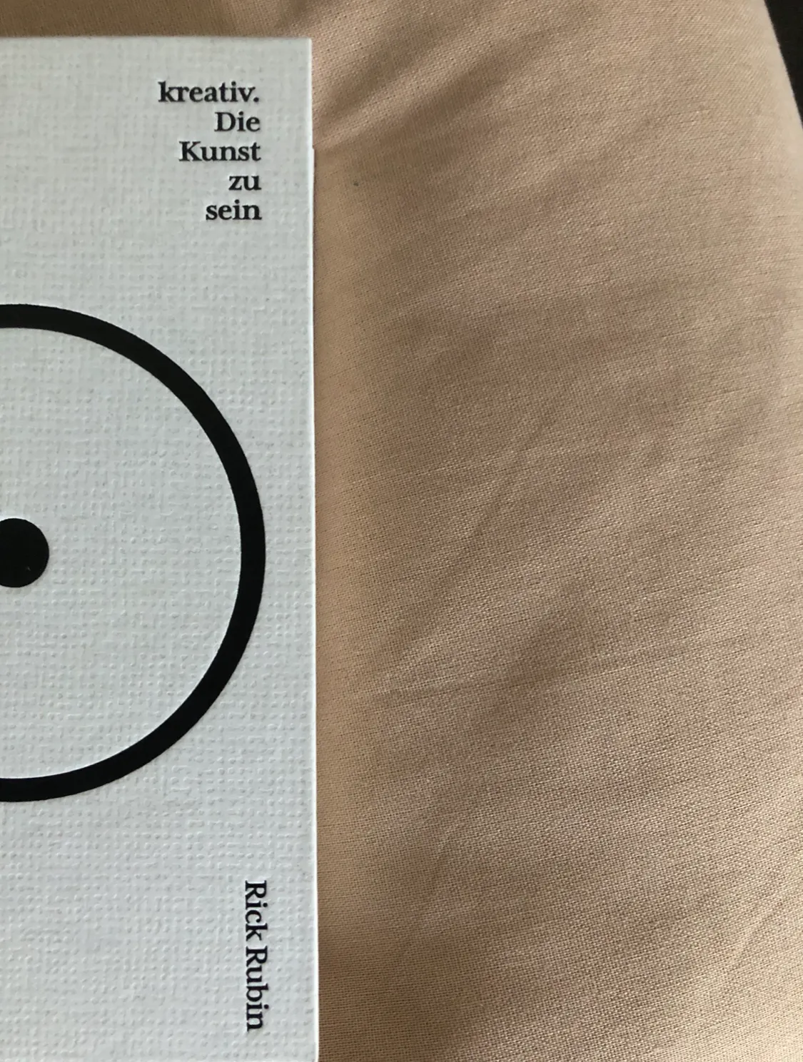 Buch Cover von Rick Rubins "Die Kunst zu sein"