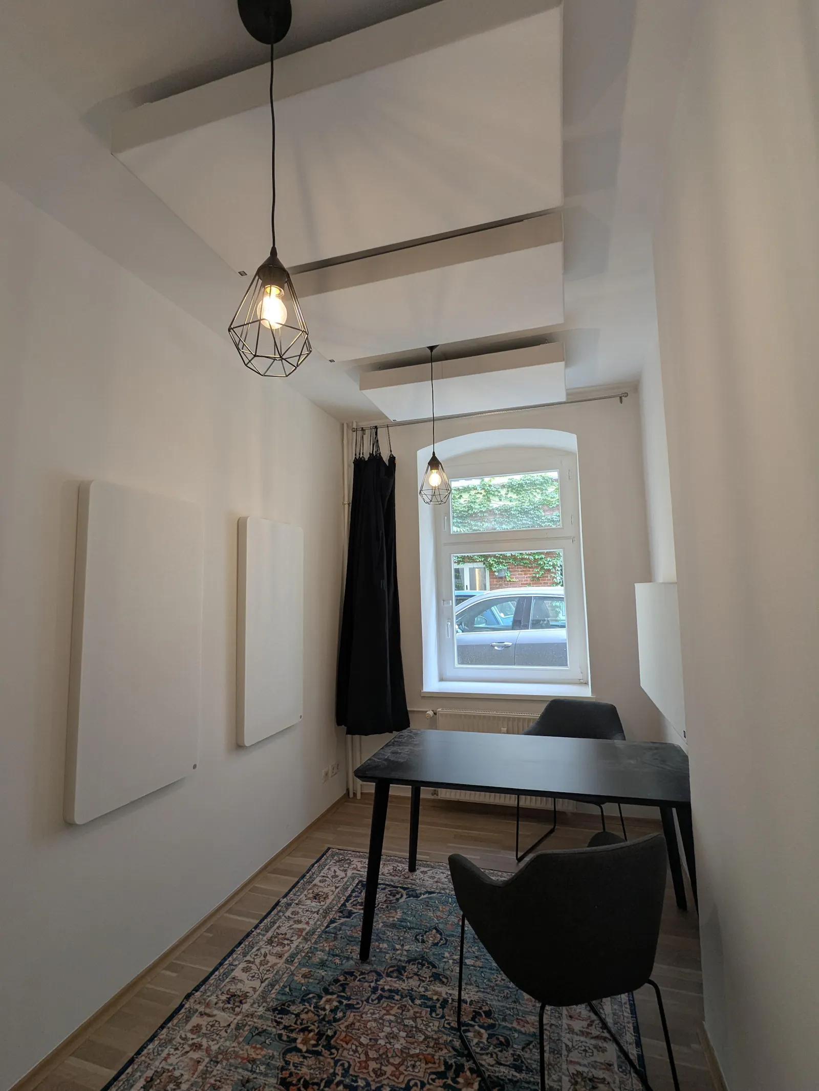 Neues Audiostudio im podspace Berlin. Work in progress.