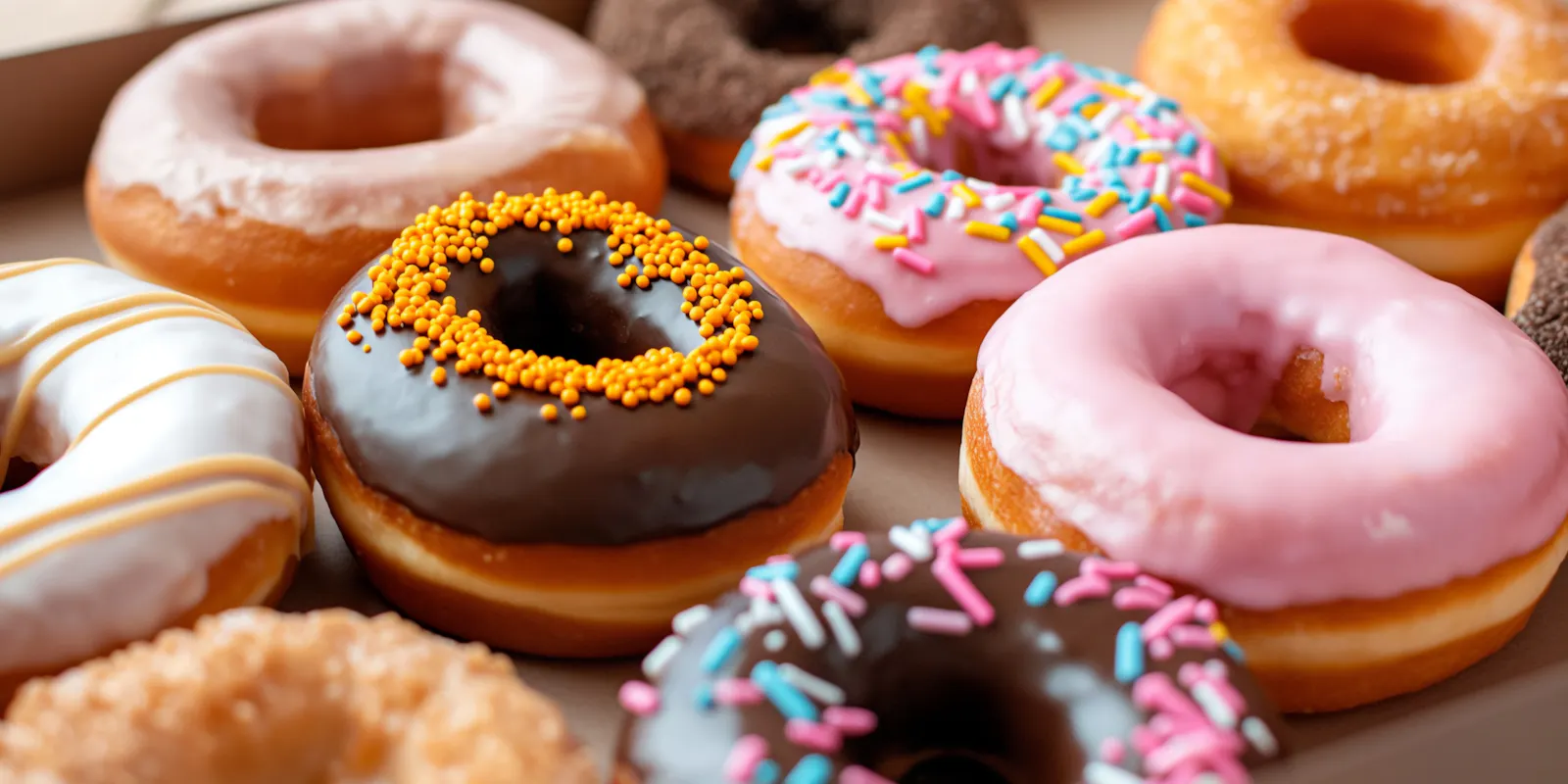 Leckere Donuts
