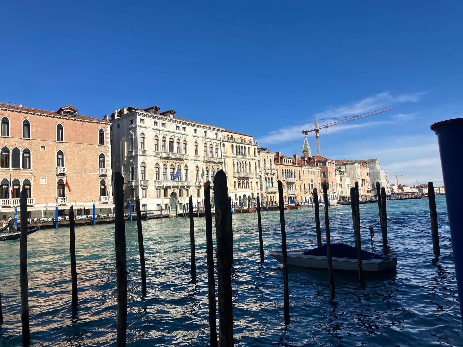 Canal Grande im Sonnenschein