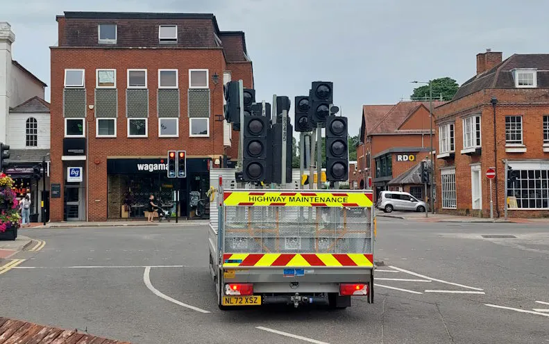 Temporary signals taken away on Tuesday 27 June